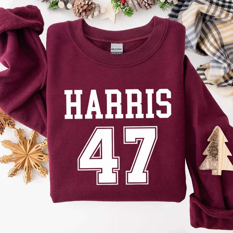 Patriotic Harris 47 Tee Shirt, Kamala Harris Shirt, 2024 Election Tee, Democratic TShirt