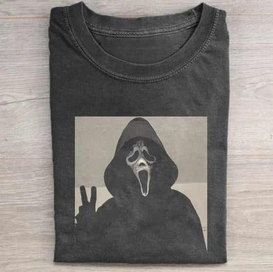 Vintage Halloween Graphic T-shirt, Ghost Face Hi Tee, Horror Movie Shirt, Horror Character, Funny Halloween Shirt, Unisex T-Shirt