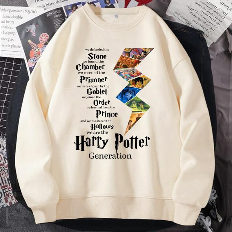 Harry Potter Generation Sweatshirt, Bookie Shirt, Fantasy Wizard Shirt, Cute Winter Hoodie, Christmas Gift For Fan