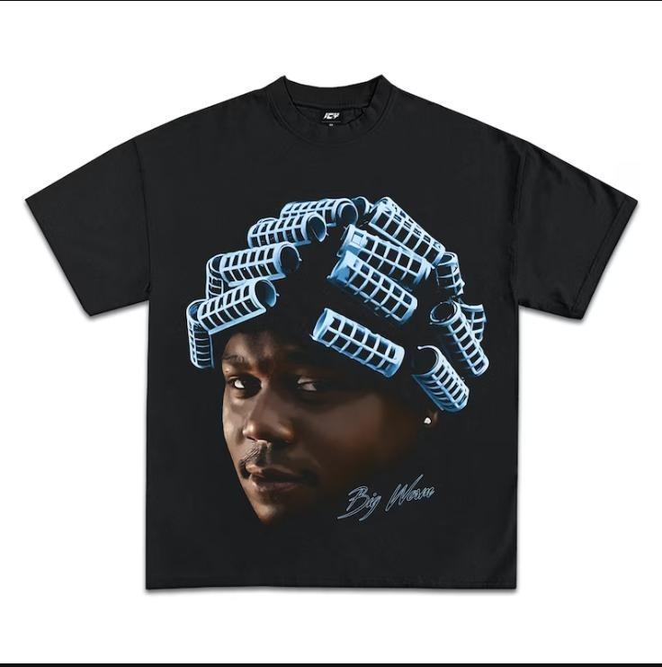 BIG WORM T-SHIRT Rap Tee Concert Hip Hop Shirt, Gift For Fans