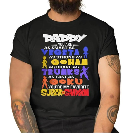Dragon Ball Z Super Saiyan Dad Father's Day Gift Unisex T-Shirt Unisex T-Shirt, Gift For Fathers Day 2024