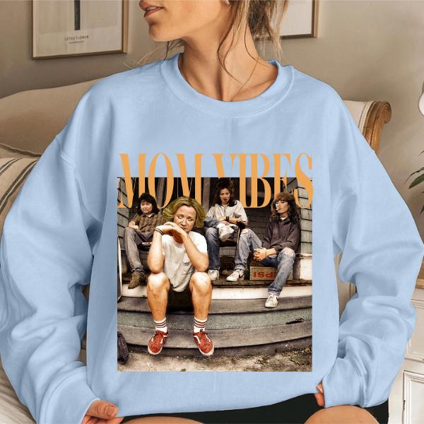 Mom Vibes Thug Life Sweatshirt, 90s Mom Vibes Sweatshirt, Mother's Day Gift, 80s TV Sitcom Mama Gift Shirt