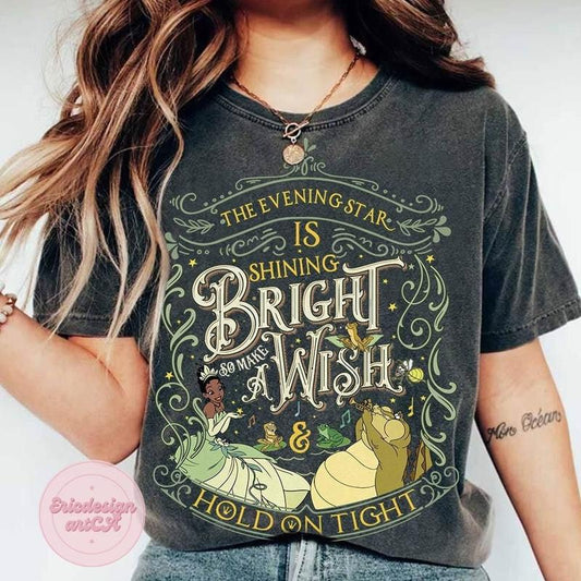 Vintage Princess and the Frog Shirt, Tiana's Palace shirt, WDW Princess Shirt, Princess Tiana Tee, Tianas Bayou Adventure