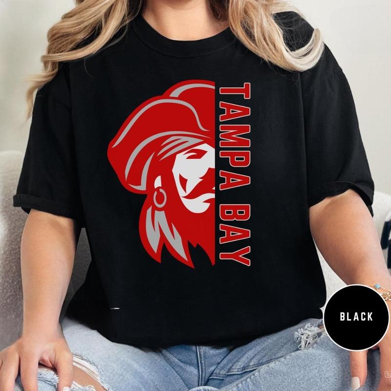 Tampa Bay Football Buccaneer Gameday Shirt, Tampa Bay Football Apparel, Florida Sports Fan, Retro Tampa Bay Football Gift Top Womenswear