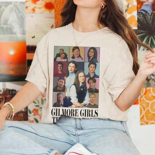 Gilmore Girls Tour Sweatshirt, Vintage Gilmore Girls Shirt, Stars Hollow Where You Lead I Will Follow Sweatshirt, Jess Mariano  Cotton Fit