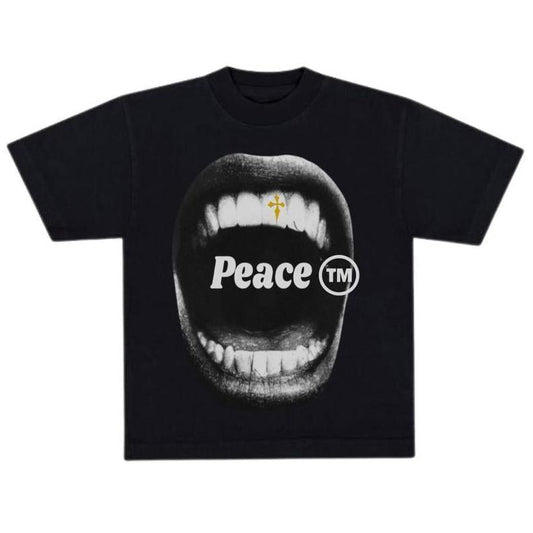 Purpoz Peace T-shirt, Full Color, For Men, For Women Menswear Top