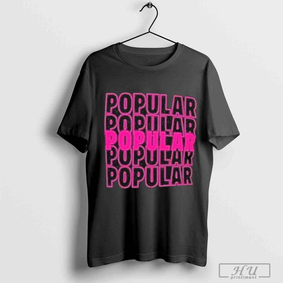 Pink Popular Song Wicked T-shirt