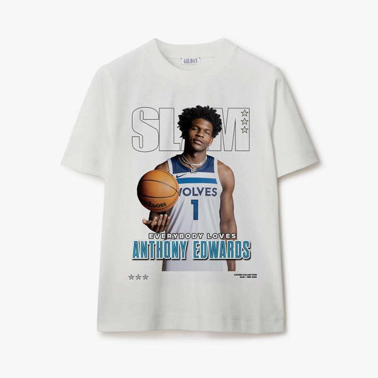 SLAM Cover Tee - Anthony Edwards Unisex T-Shirt, Sweatshirt, Hoodie  Available in Sizes S-3XL, Sweatshirt, Hoodie