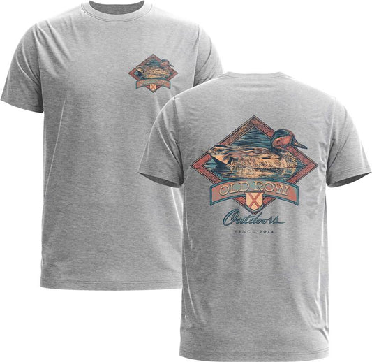 Old Row The Sitting Duck Tee, Old Row Hunting Season Unisex Tee, Gildan 5000 Graphic T-Shirt for Men & Women