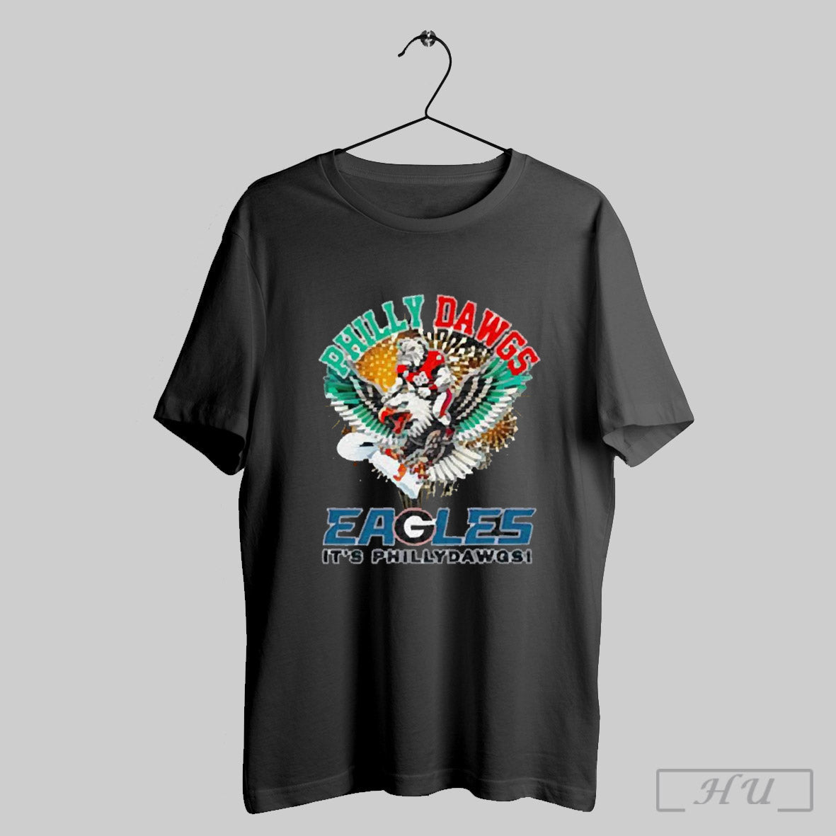 Philadelphia Eagles Georgia Bulldogs Philly Dawgs Eagles Its Phillydawgs 2025 T Shirt Sweatshirt