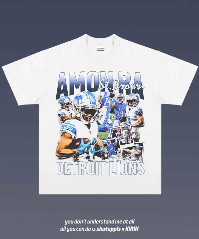 Amon-Ra St.Brown 1.0 Graphic Tee  American Football  Gift For Fan