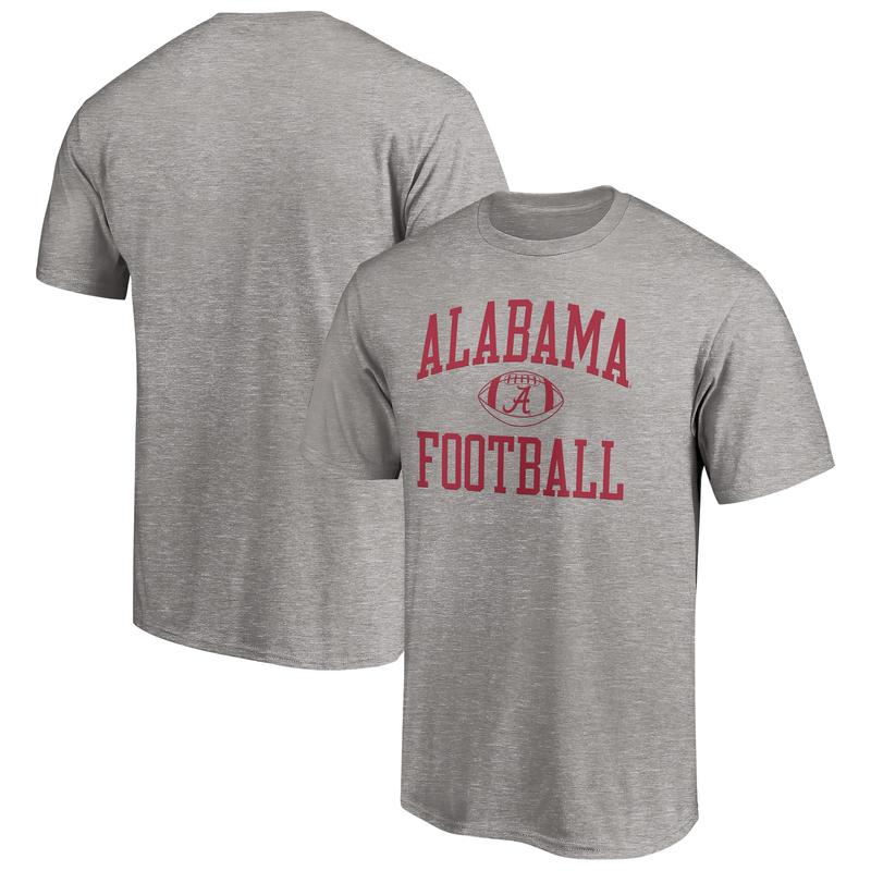 Alabama Crimson Tide Heathered Gray First Sprint Team T-Shirt