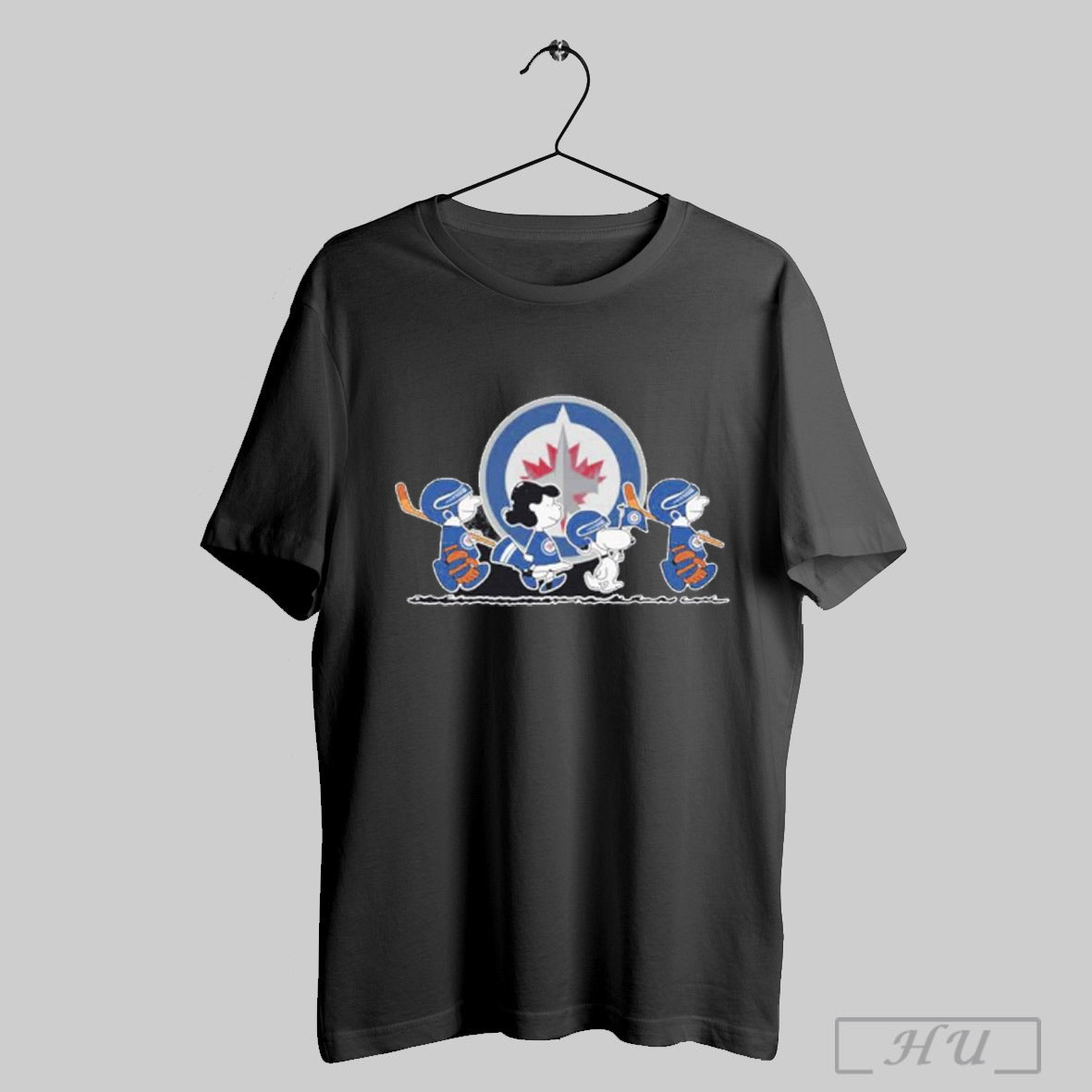 Peanut Character Abbey Road Winnipeg Jets 2025 T Shirts Sweatshirt