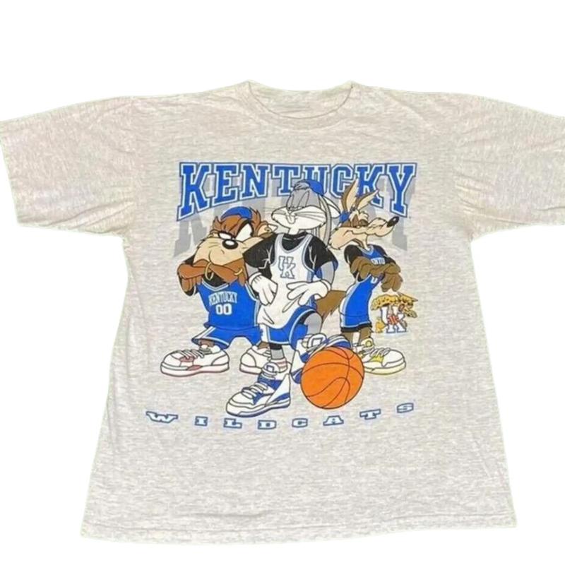 Vintage 90s Kentucky Wildcats Tee, Classic Sweatshirt for Men, for Women Cotton college merch Menswear Top