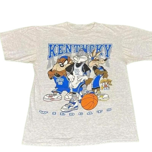 Vintage 90s Kentucky Wildcats Tee, Classic Sweatshirt for Men, for Women Cotton college merch Menswear Top
