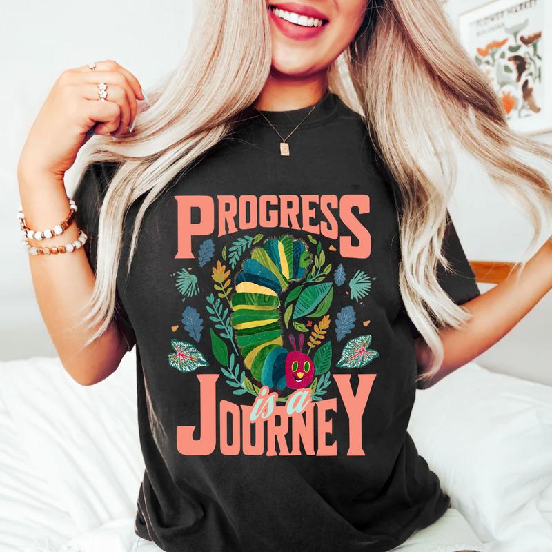 Progress Is A Journey Children's Books Gift For Teacher Student, I Still Read Children's Books Shirt, Elementary Teacher, Children's Character Affirma