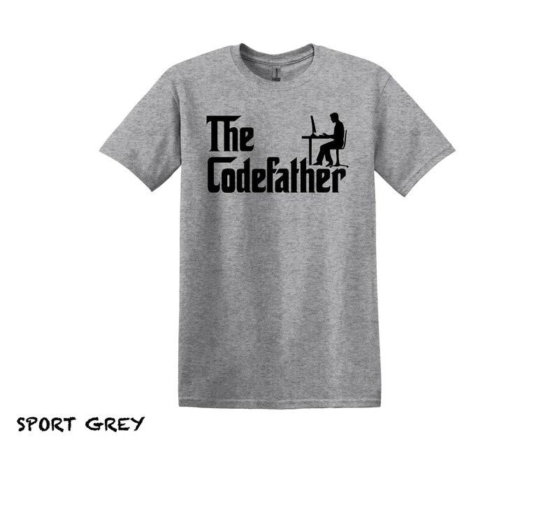 Coding Shirt, The Codefather T-shirt, Programmers Shirt, Coder Shirt, Software Engineer Shirt, Computer Shirt, Software Developer Shirt, screwdriver s