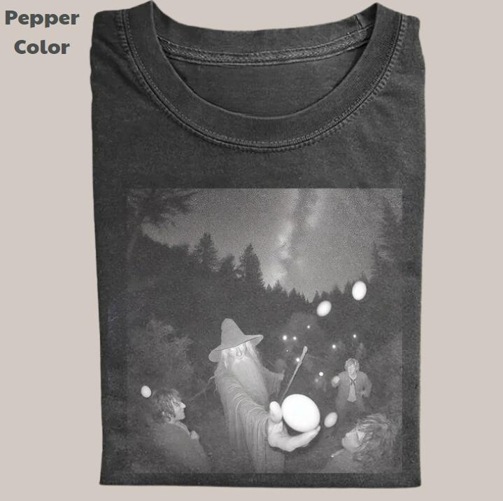 The Lord of the Rings Vintage Tee, Galdalf Egg T-Shirt, Movie Graphic Tee, Unisex Meme Cringe Funny Dumb Shirts, Menswear Womenswear Streetwear