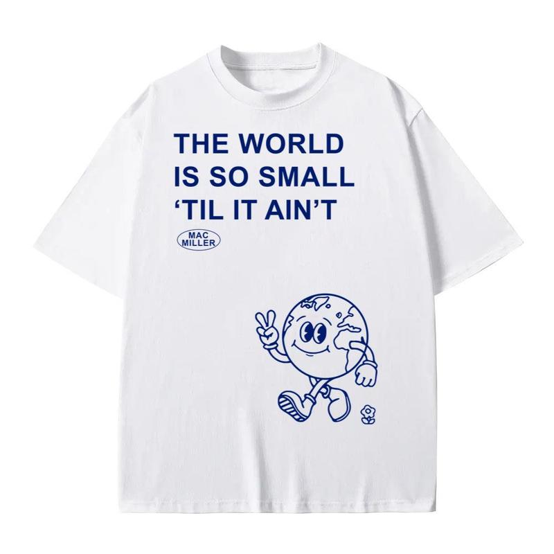 Mac Miller Vintage Blue World Unisex Shirt Menswear Top