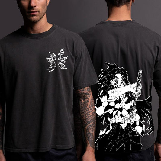 Kokushibo Upper Moon One Demon Shirt shirt, Michikatsu Tsugikuni Shirt, Sun Breathing Shirt, Kimetsu No Yaiba t-shirt, anime sweatshirt hoodie, Tanjir