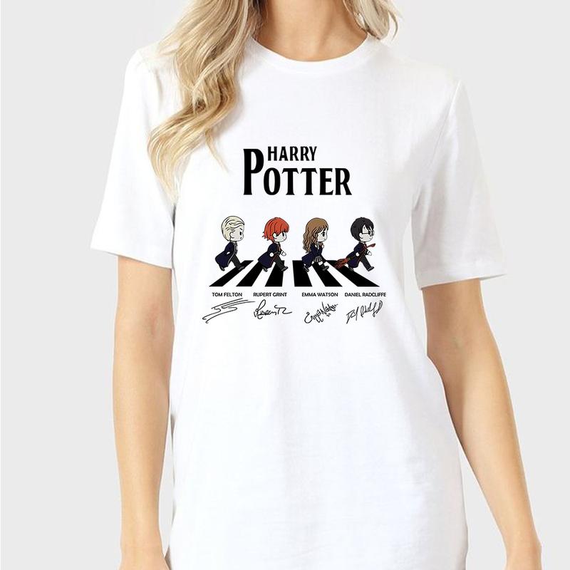 HP Actors Sweatshirt Hoodie Shirt, gift for fan Cotton Menswear Relaxed Fit Sweaters Tee