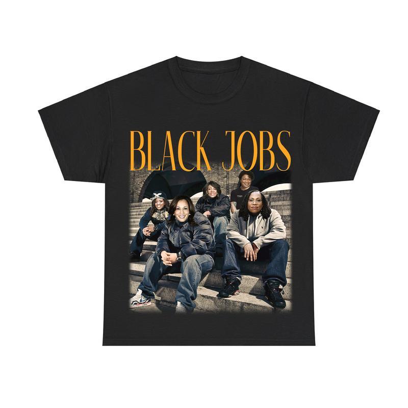 Black Jobs T-Shirt, Kamala Harris Shirt, Madam President Kamala Shirt, Vote Shirt, Election Shirt