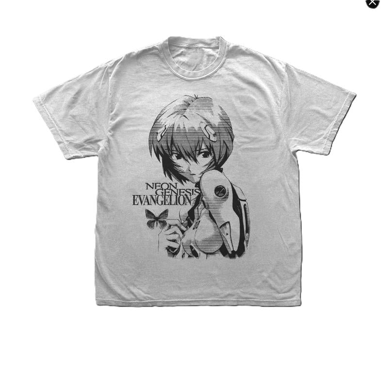 neon genesis, evangelion anime, 90s anime, evangelion shirt, anime t-shirts, nge, vintage- Vintage Unisex Graphic Shirt