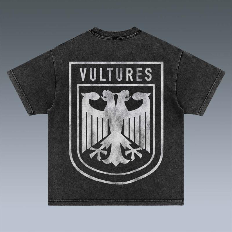VULTURES V1-KANYE WEST 2 SIDES Cotton Vintage Shirt To Match Sneaker Hiphop Clothing Rapper Merch Shirt, Hiphop Tour Concert 2024, Gift For Fan Y2K Ae