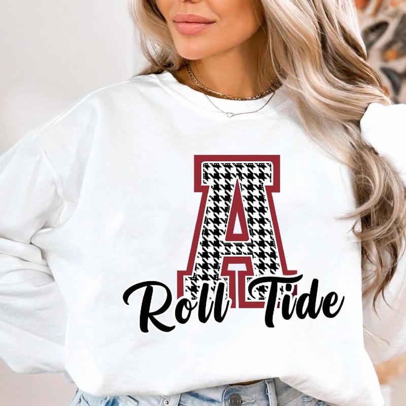Roll Tide Ala ba ma Football Fans Sweatshirt, Football College Game Day Tee