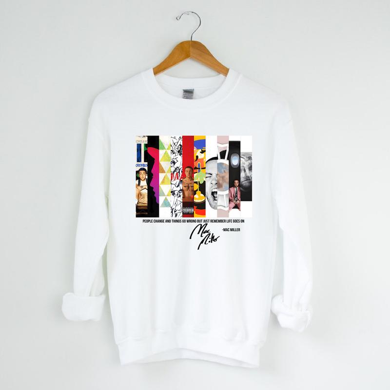 Mac Miller All Album Sweatshirt, T-Shirrt, Hoodie