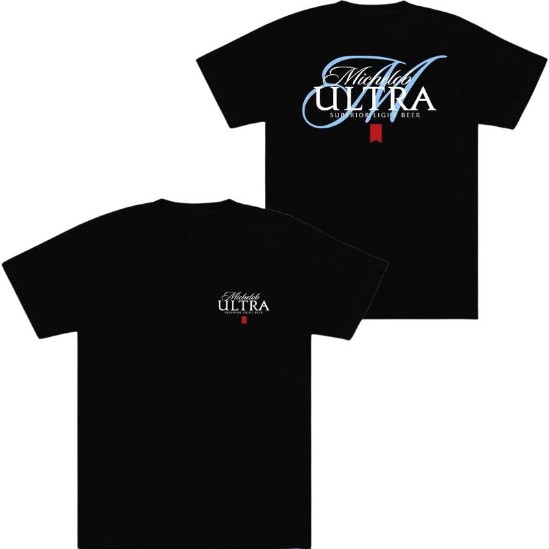 Michelob Ultra Light Beer T-Shirt, Michelob Ultra Tee, 2 Side T-Shirt, All Inclusive Styles, Choose Your Style , Full Color, For Men, For Women