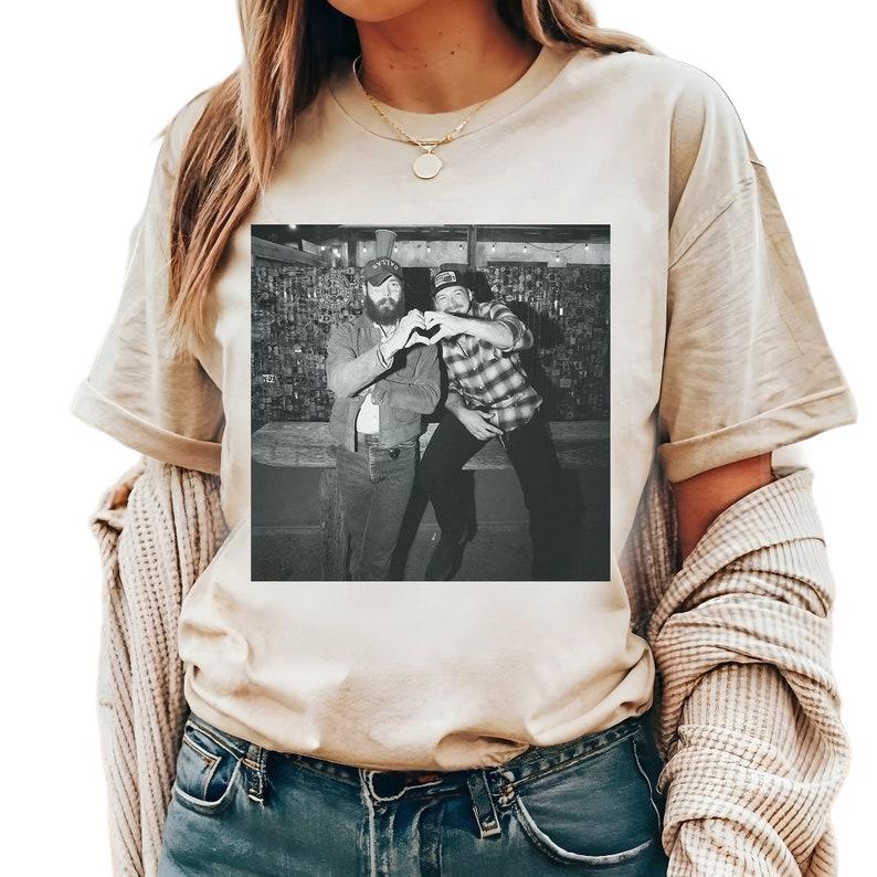 I Had Some Help Wallen And Malone Tee, Posty And Morgan Had Some Help T-shirt Cotton Fit