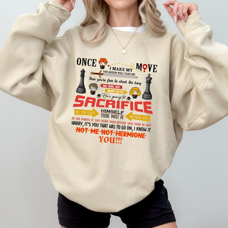 HP Ron's Quotes Sweatshirt Hoodie Shirt, gift for fan
