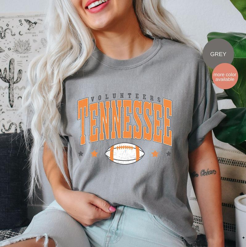 Volunteers Football T Shirt, Tennessee Vols Shirt, Tennessee T Shirt, Vols Football Shirt, Football Tees, Gift For Fan, Viral Shirt, Unisex T-Shirt, G