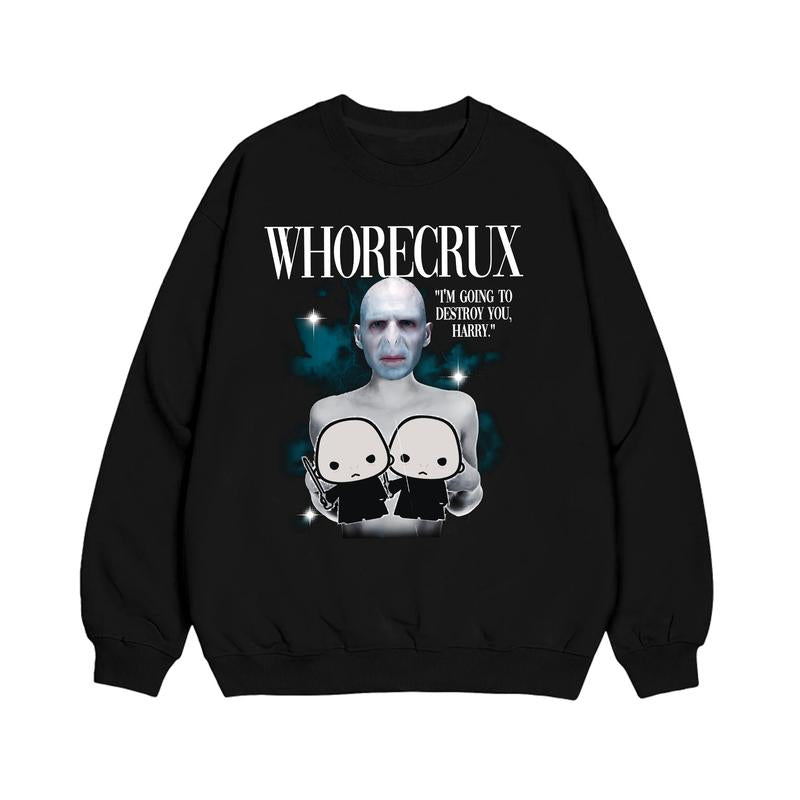 HP Volderm0rt Halloween Sweatshirt Hoodie Shirt Cotton Fit, Halloween T-Shirt