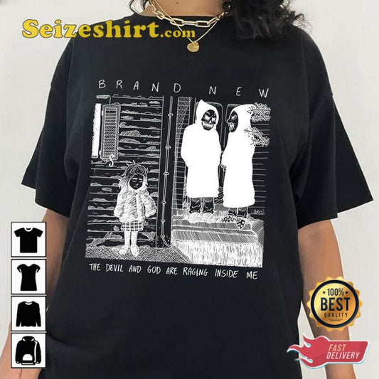 Brand New Band The Devil And God Are Raging Inside Me T-Shirt