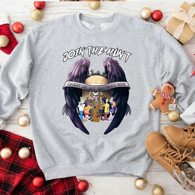 Supernatural Join The Hunt T Shirt, Supernatural Vintage T Shirt, Gift For Woman and Man Unisex T-Shirt Sweatshirt Hoodie