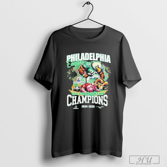 Philadelphia Eagles Nfc Championship Champions 2024 2025 T Shirt Sweatshirt