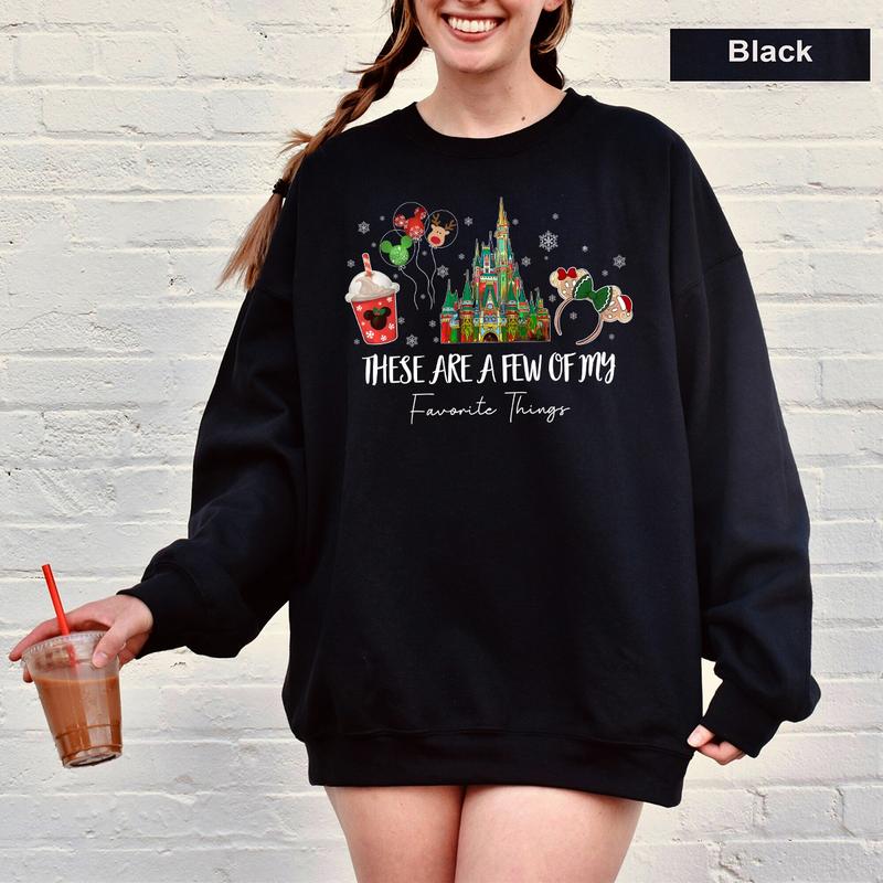 These Are a Few of my Favorite Things Christmas Crewneck Sweatshirt, Hoodie, T-shirt