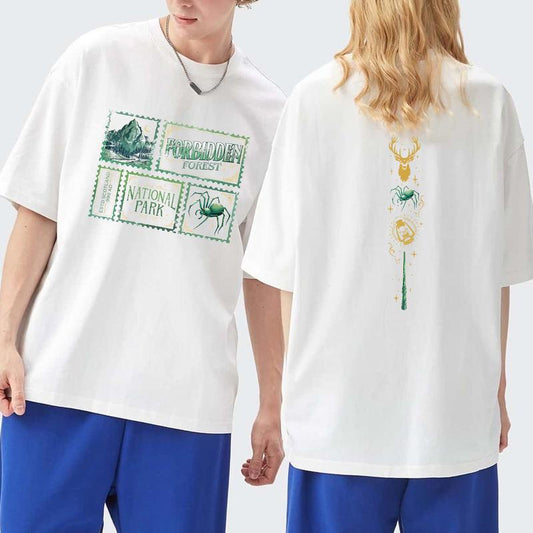 Forbidden Forest Shirt Sweatshirt Hoodie, gift for fan Cotton Fit Womenswear potterhead gift