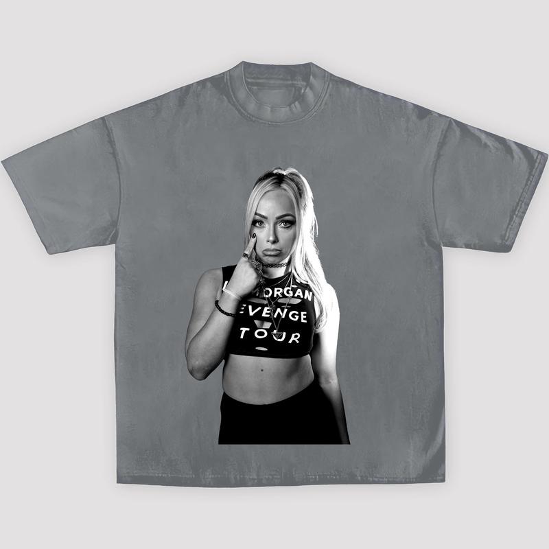 Liv Morgan V2 Tee, Wrestling Tee, WWE Tee, Wrestling Gift, Sports Shirt, Workout T-shirt Streetwear Crewneck Clothing