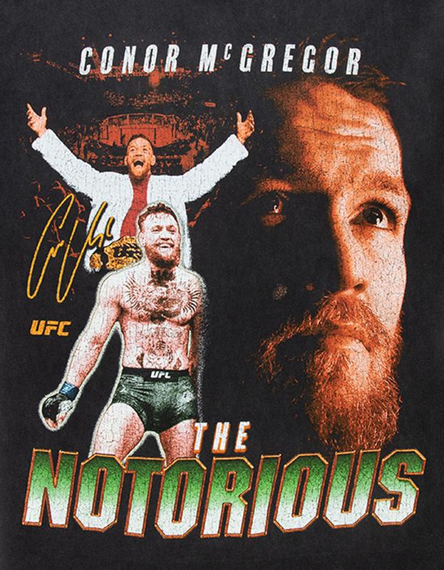 UFC Conor McGregor Collage Mens Tee