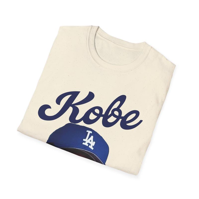 Kobe Dodgers Tribute Vintage Shirt Front-Back Graphic Bootleg Tee