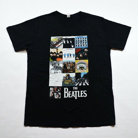 The Beatles T-shirt 12 Album Covers, Digital Remasters Rock Band Unisex T-Shirt
