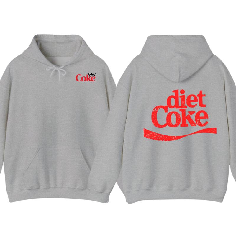 Vintage Diet Coke Hoodie, Coke Gifts for Caffeine Addicts Soda lover shirt, Coca Cola Present for Mom Unisex