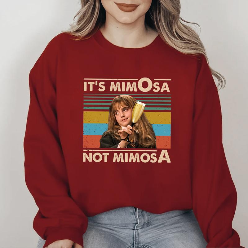 Hermi0ne MimOsa Leviosa Sweatshirt Hoodie Shirt Cotton Fit