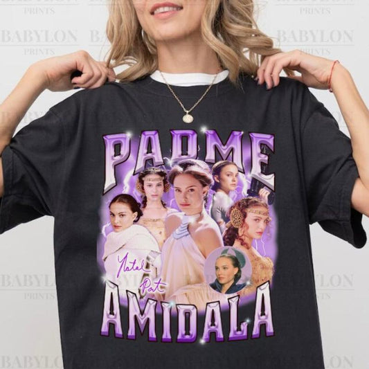 PadmÃ© Amidala Shirt Sweatshirt Hoodie Star Galaxy'S Edge Wars Shirt Padme Shirt Wdw World Vacation 2025 Shirt Gift For Wdw Star Galaxy'S Edge Wars Fan