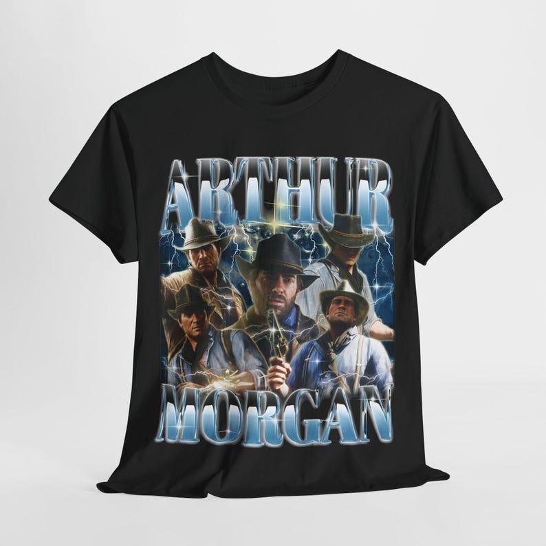 Arthur Morgan Shirt, Arthur Morgan Game Tee, 90S Arthur Morgan, Retro Arthur Morgan Sweater