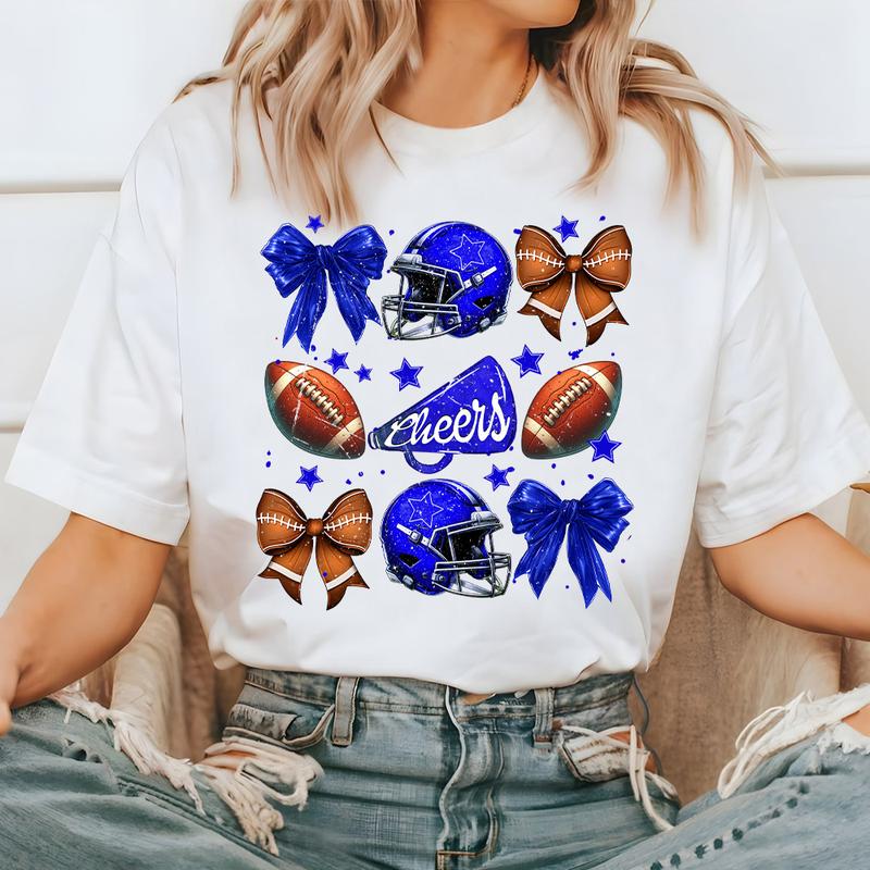 School Spirit Shirts, Coquette Football Shirt, Fall Football Graphic Tee, Football Mom, Football Mama, Game Day Shirt, Cheer Mom Shirt