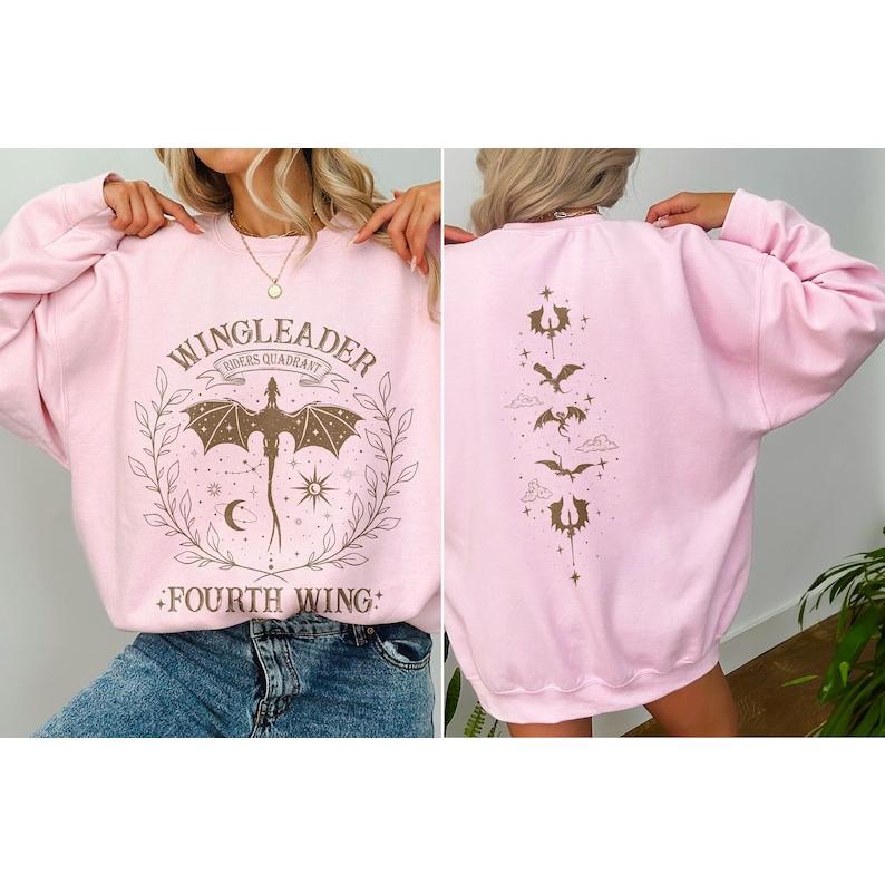 Fourth Wing Sweatshirt, Riders Quadrant Basgiath War College Sweatshirt, Dragon Rider Shirt, Rebecca Yoros, Violet Sorrengail, Booktok Shirt, Book Lov